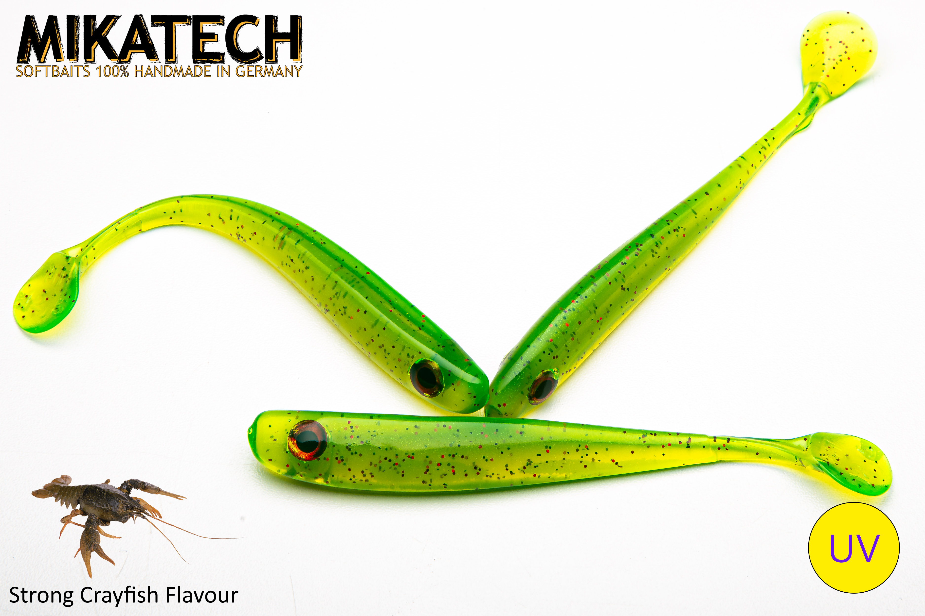 MIKATECH Real Shad 12,5 cm Tschernobyl UV
