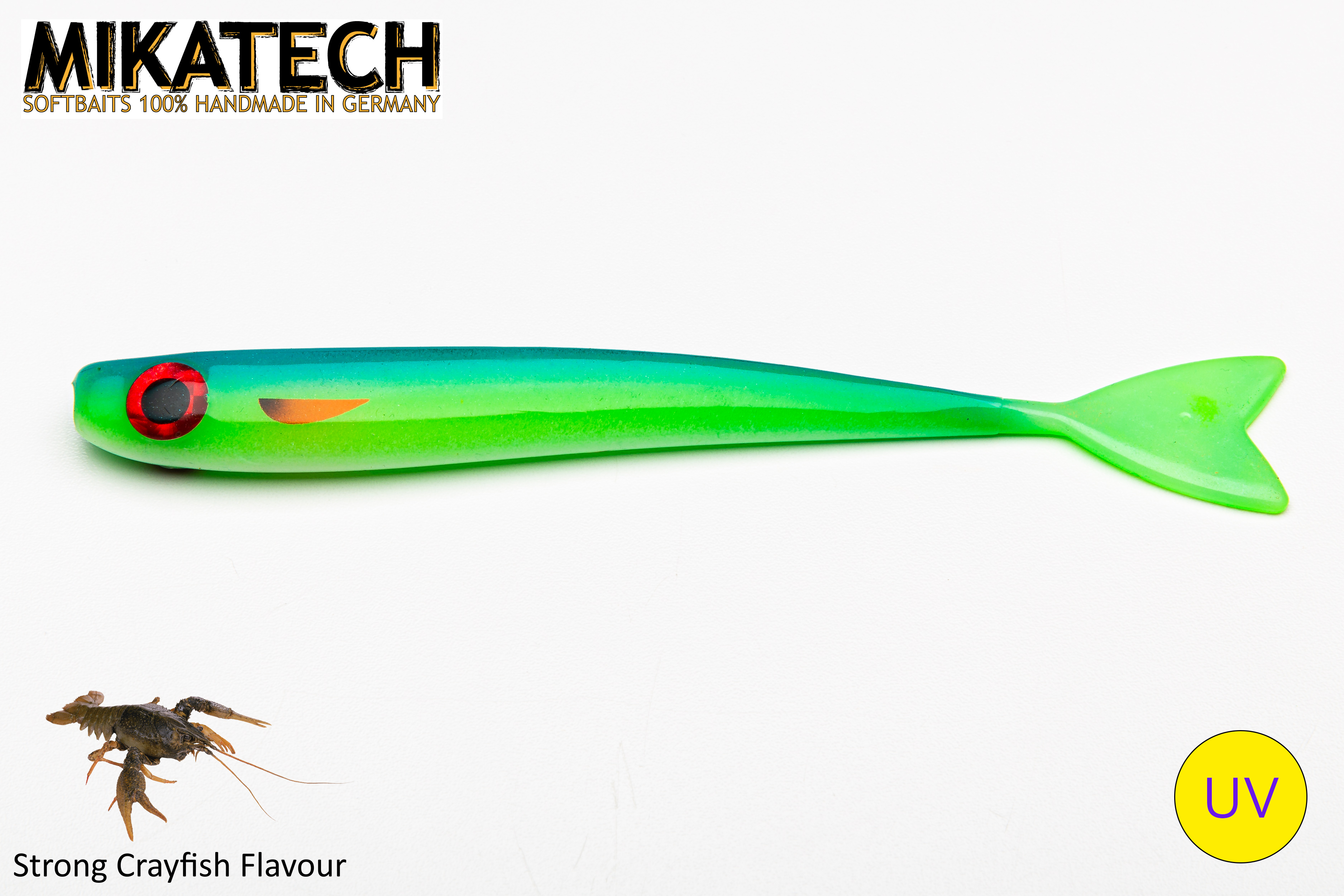 MIKATECH Real V-Shad 18 cm DMS UV