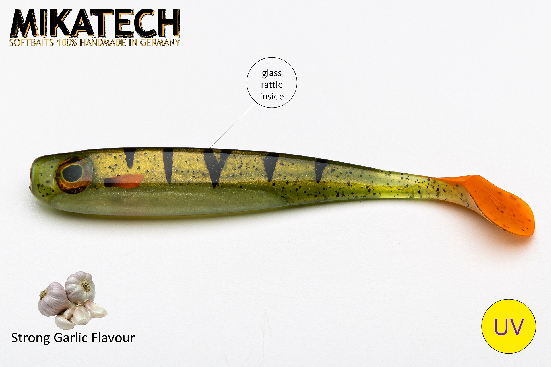 MIKATECH Real Shad 18 cm Barsch UV
