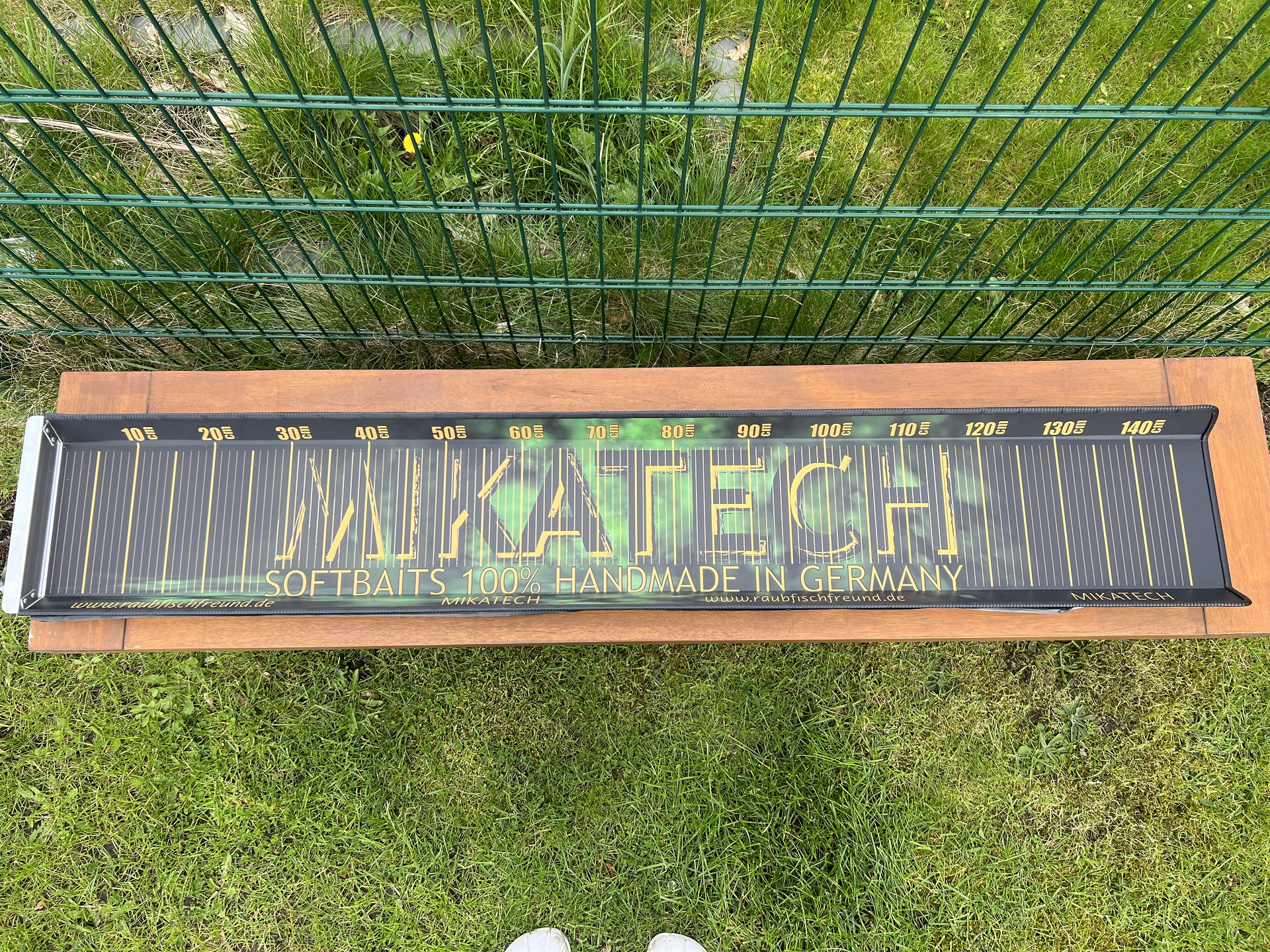 MIKATECH XXL Fishing Alu Wanne Boots Scale 1,45m