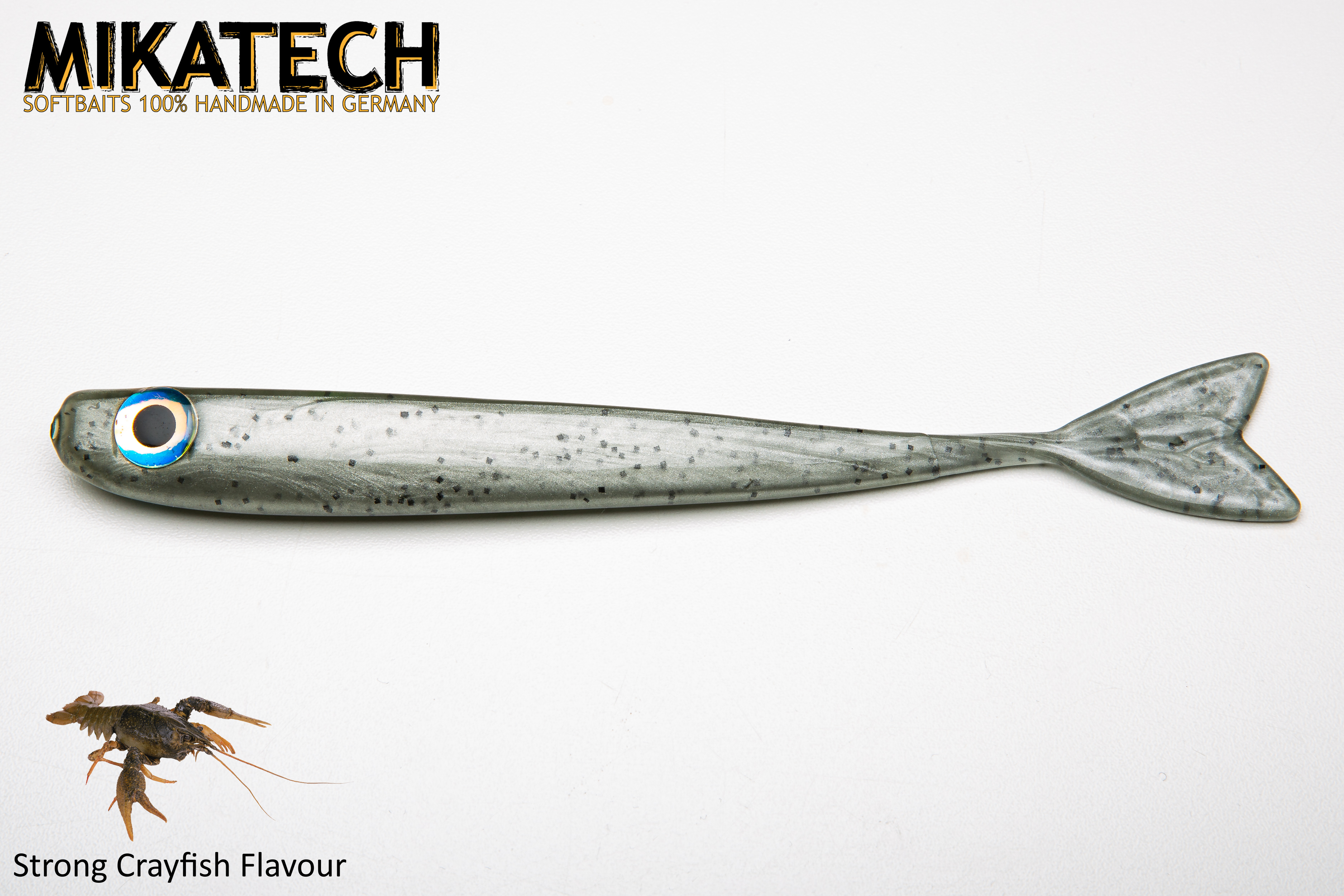 MIKATECH Real V-Shad 18 cm Chrome Köfi