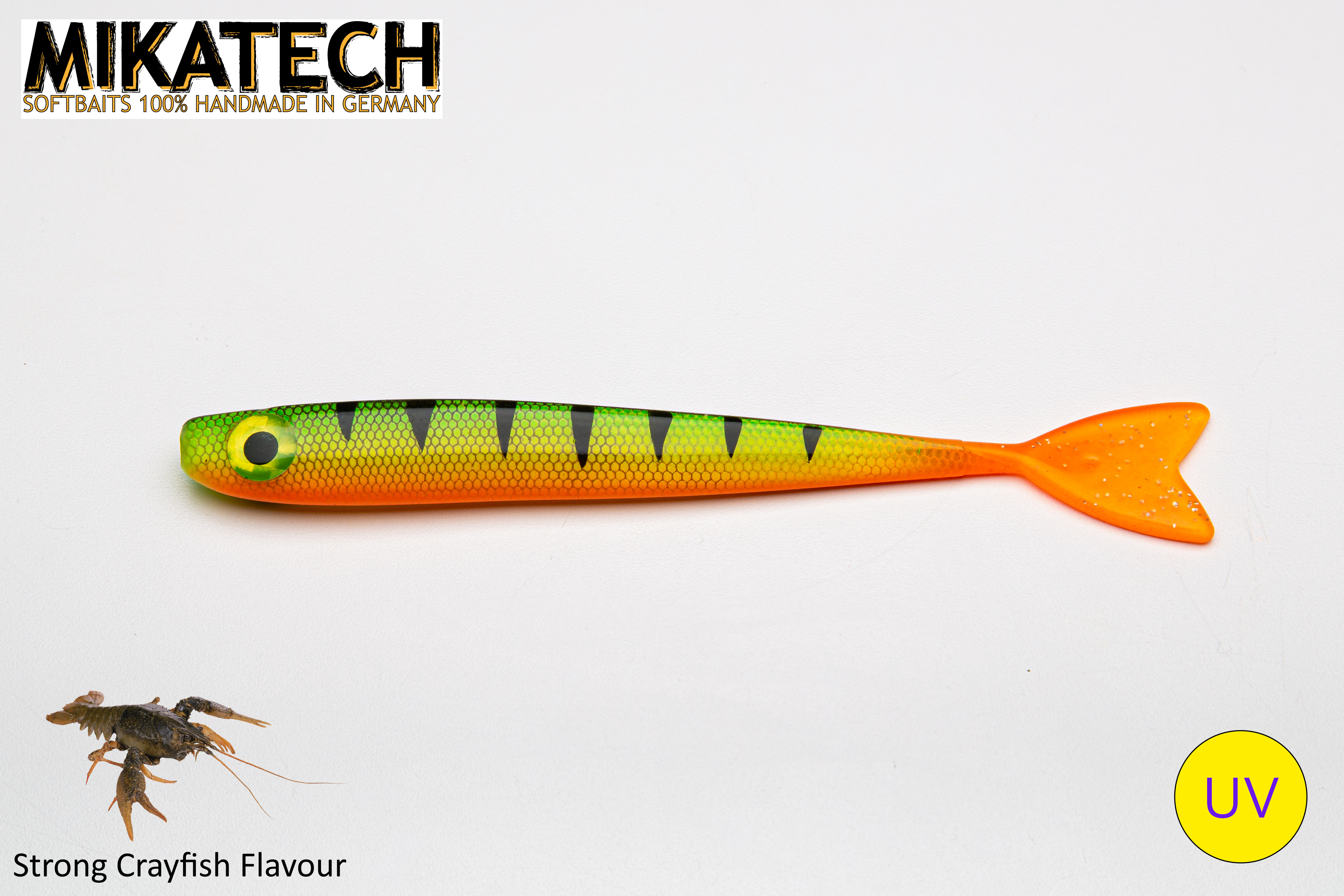MIKATECH Real V-Shad 18 cm MIKATIGER UV