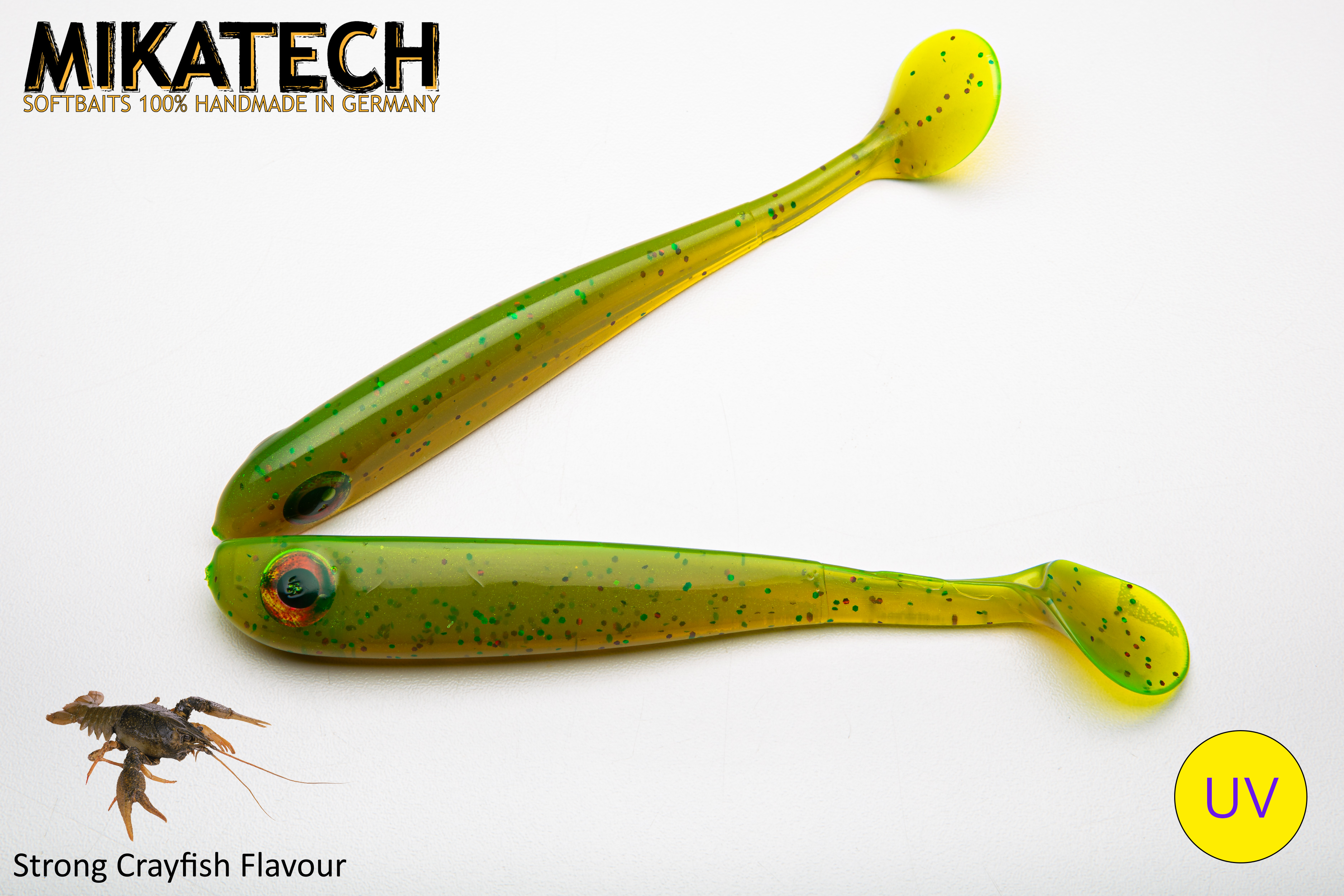 MIKATECH Real Shad 15 cm Tschernobyl UV