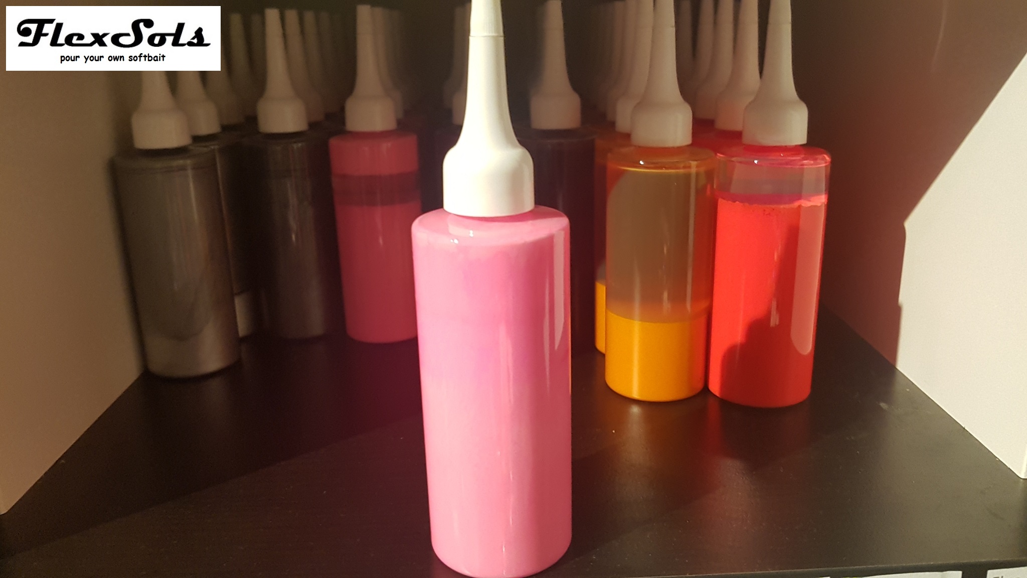 SABOFLEX UV Fluo Bubblegum Plastisolfarbe 50g
