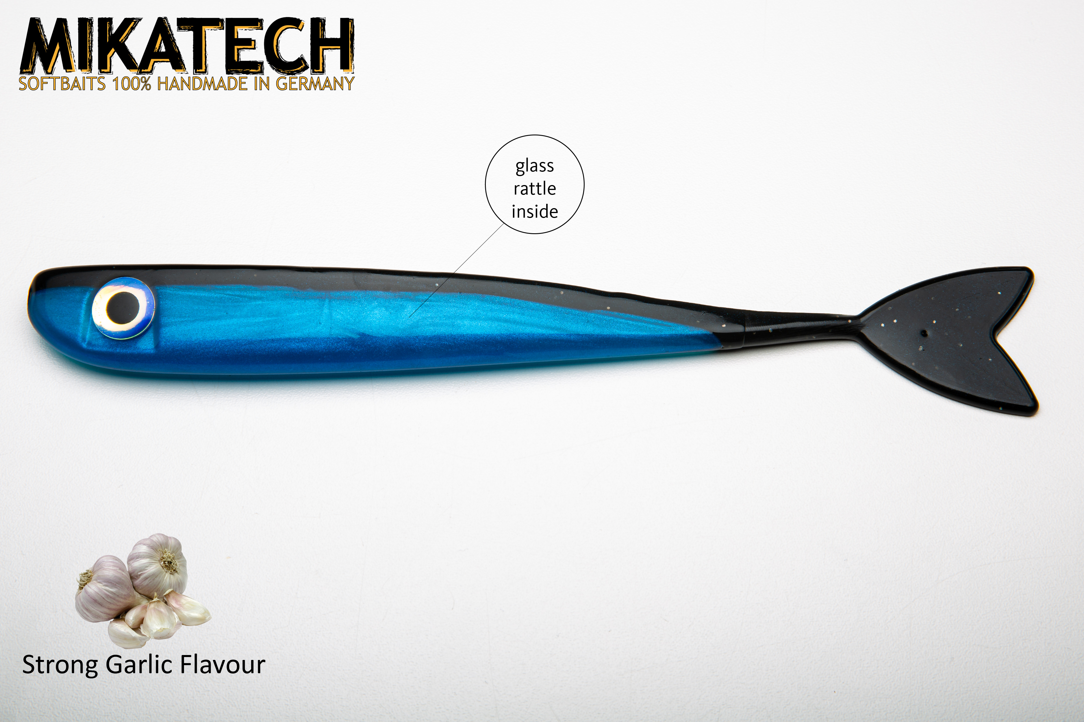 MIKATECH Real V-Shad 22 cm Hering