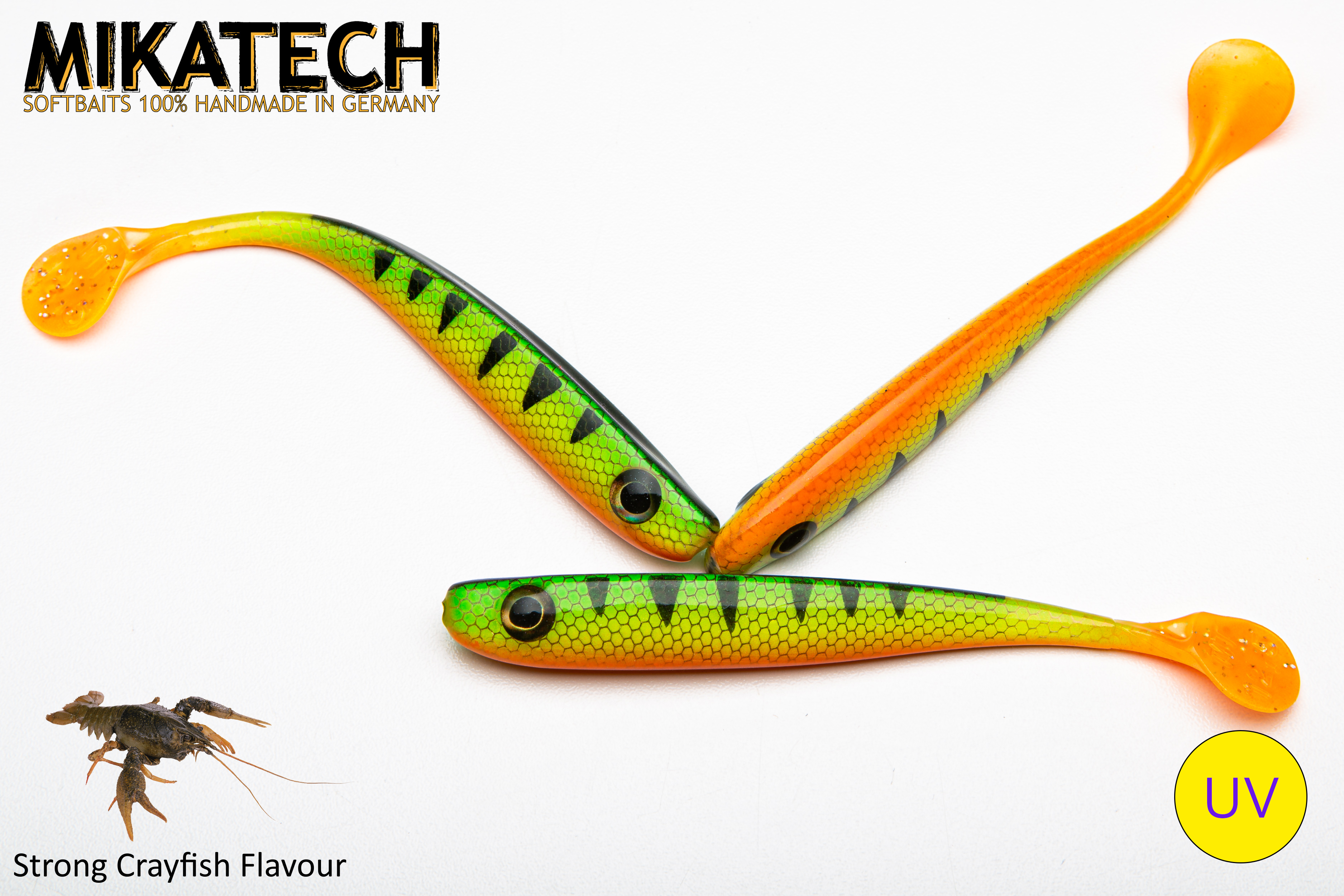 MIKATECH Real Shad 12,5 cm MIKATIGER UV