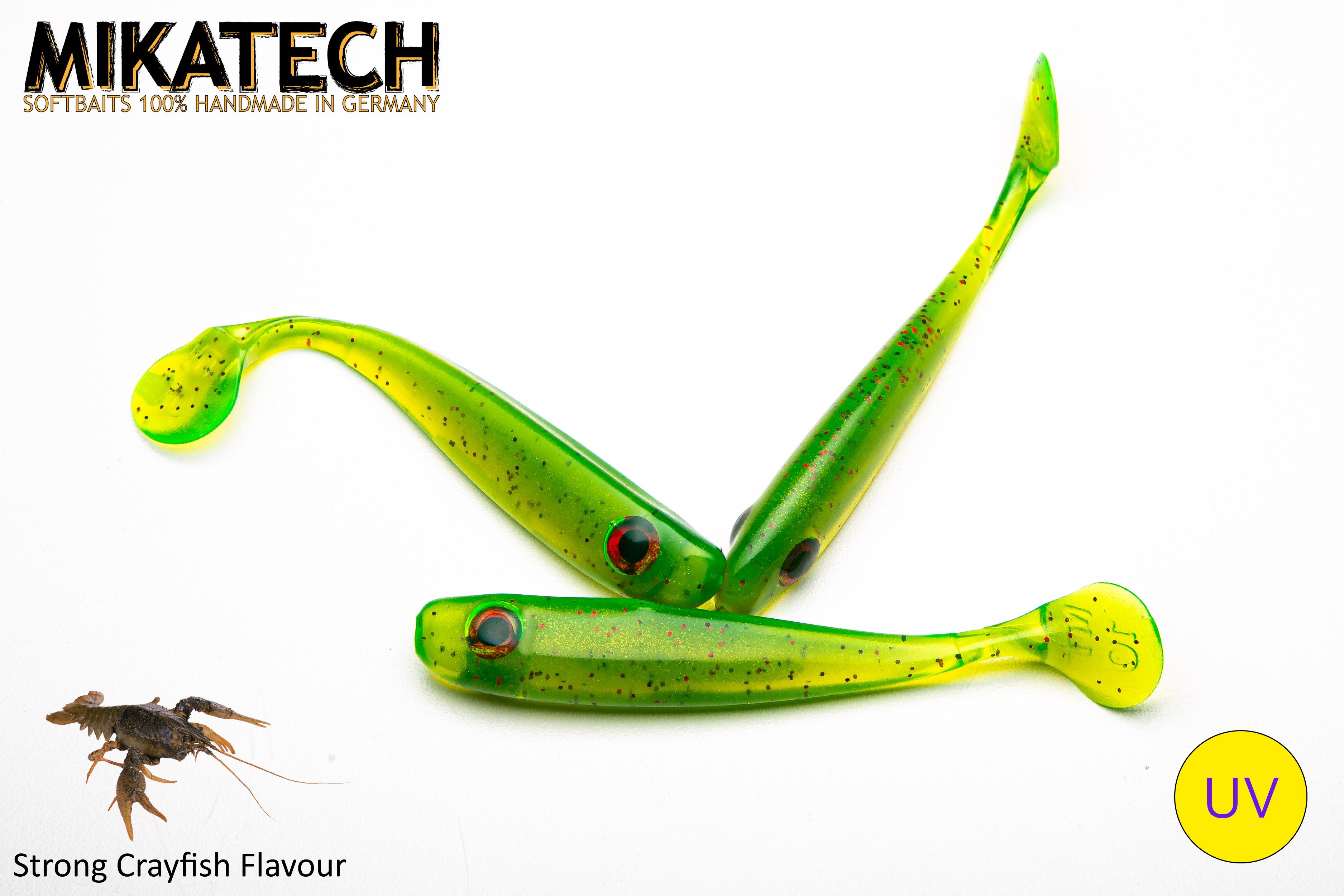 MIKATECH Real Shad 10 cm Tschernobyl UV