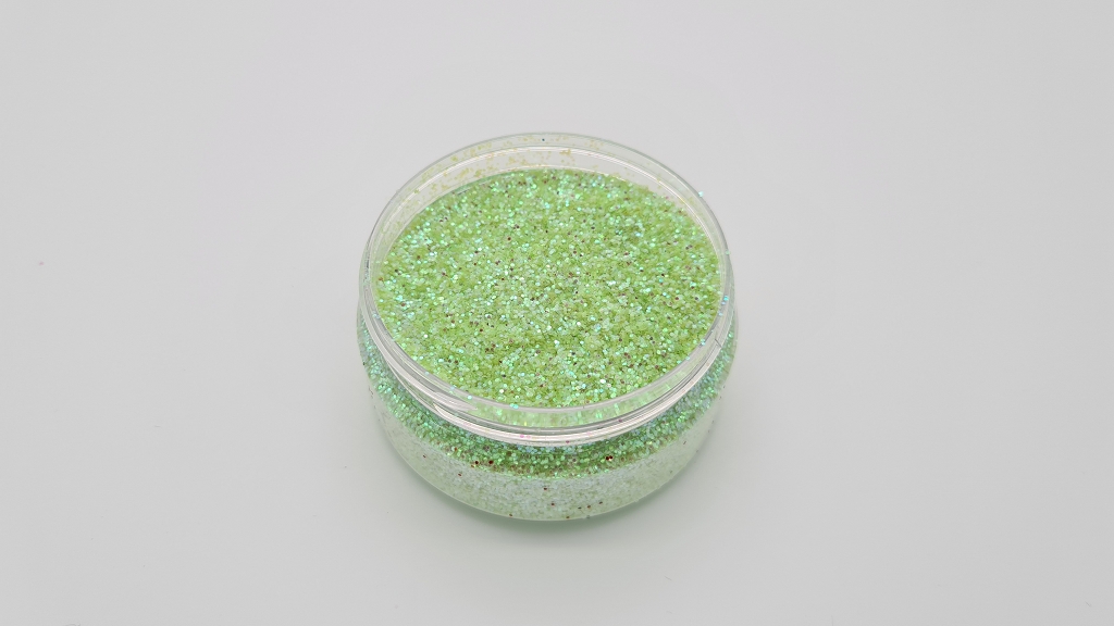 MIKATECH Glitter 0,6mm Irisierend Chartreuse 100ml