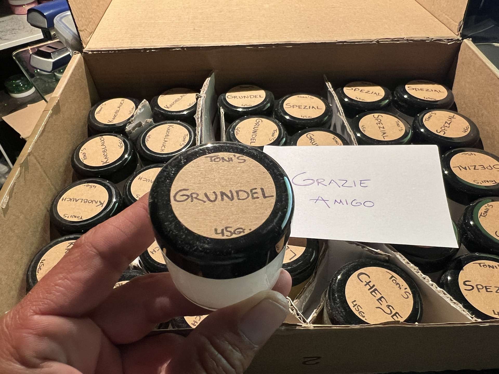 Toni's Raubfischpaste Grundel 100% Made in Germany