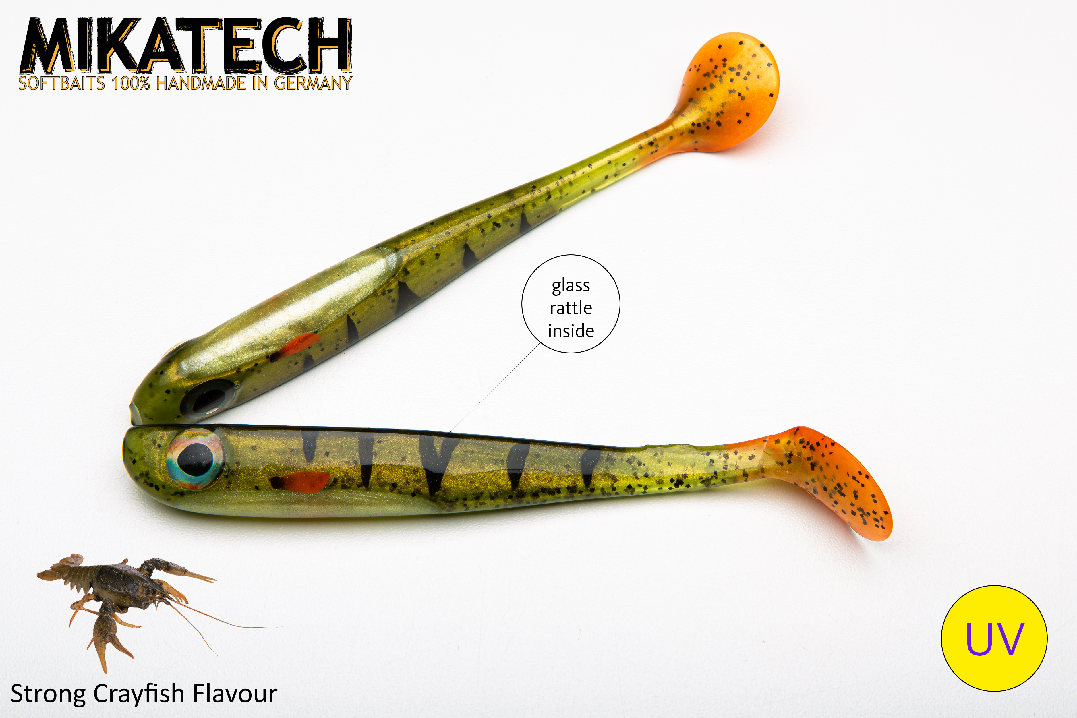 MIKATECH Real Shad 15 cm Barsch UV
