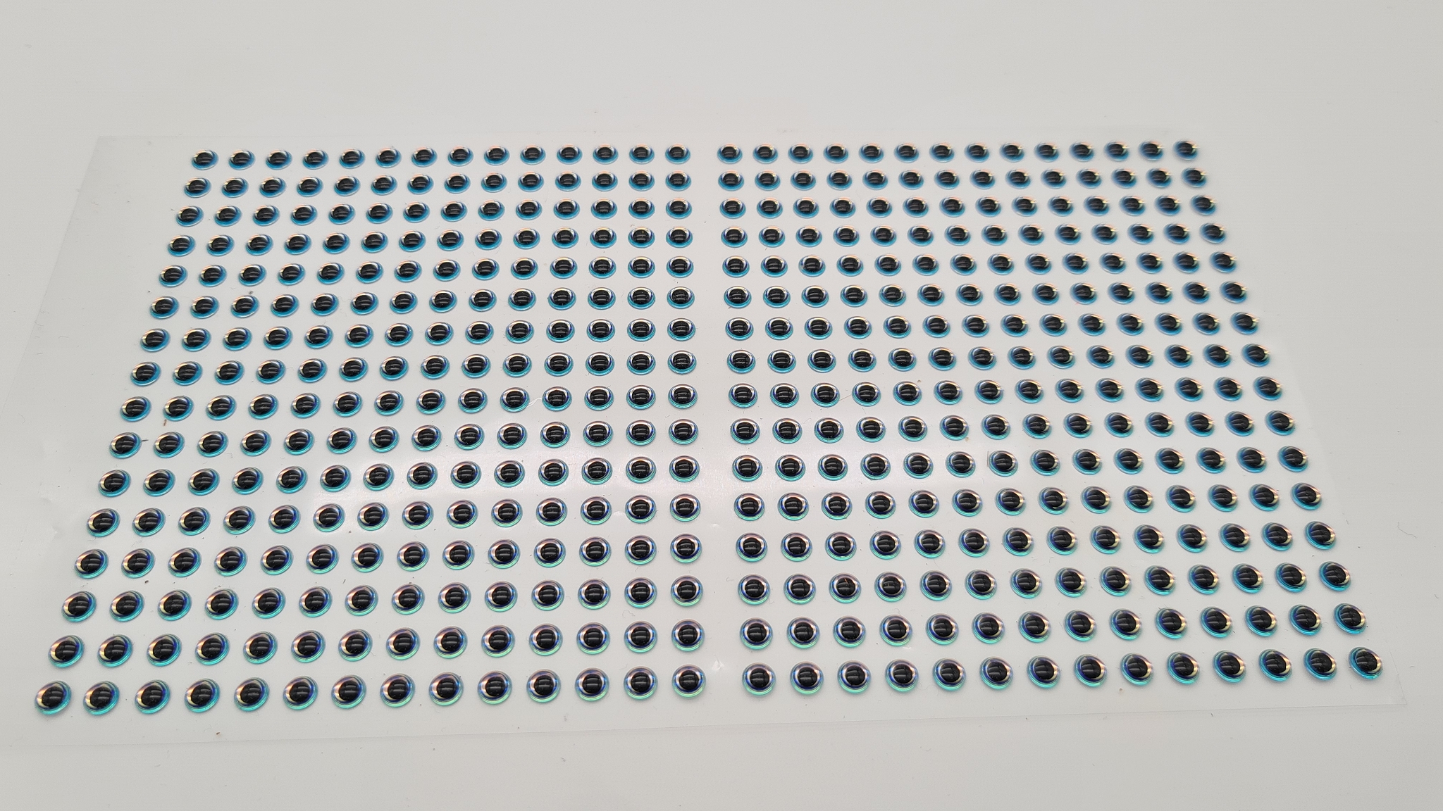 MIKATECH  Epoxy 3D Augen 4mm Super Pearl 448er Karte