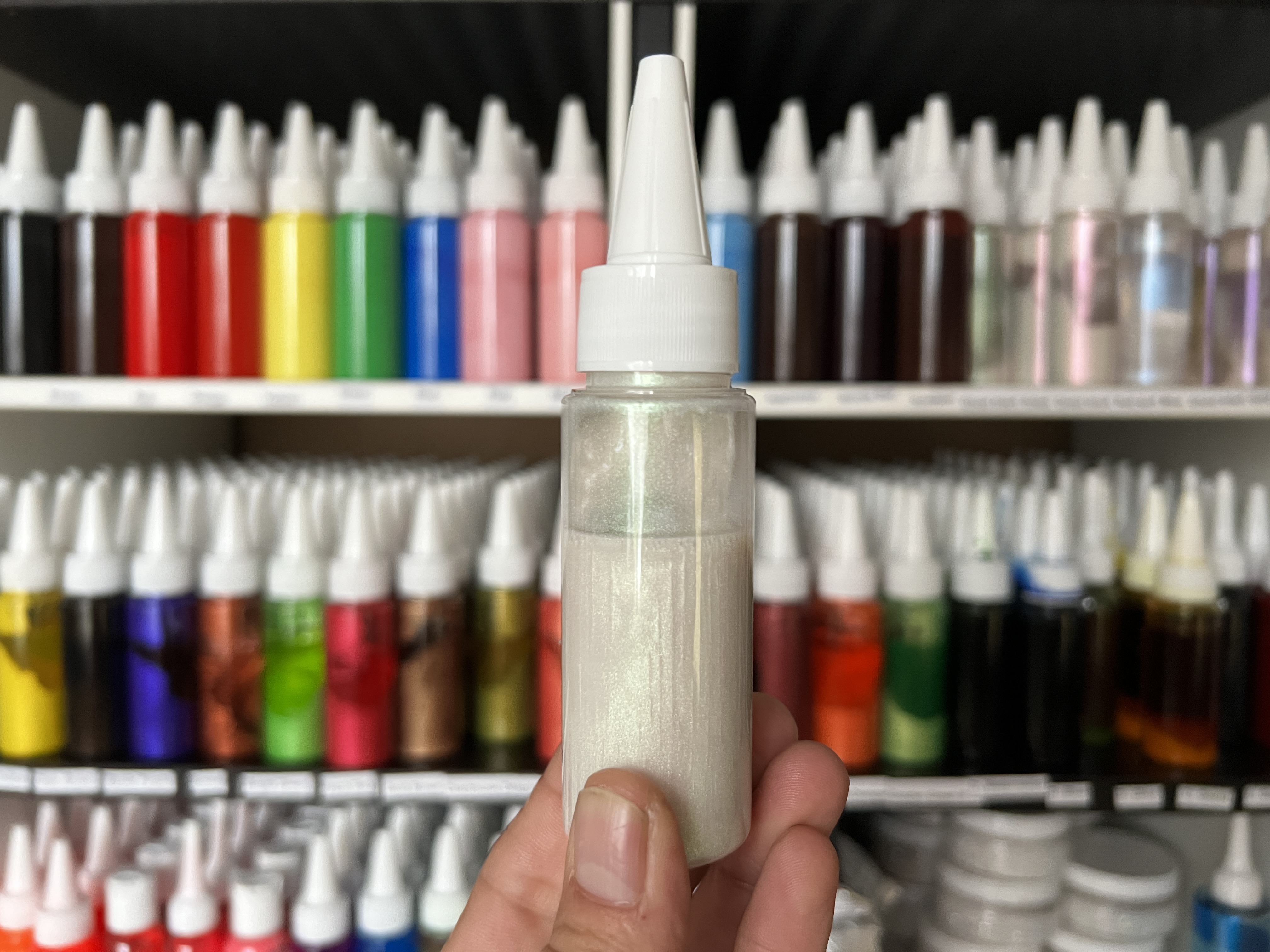 SABOFLEX Ghost Interference Green Plastisolfarbe 50g