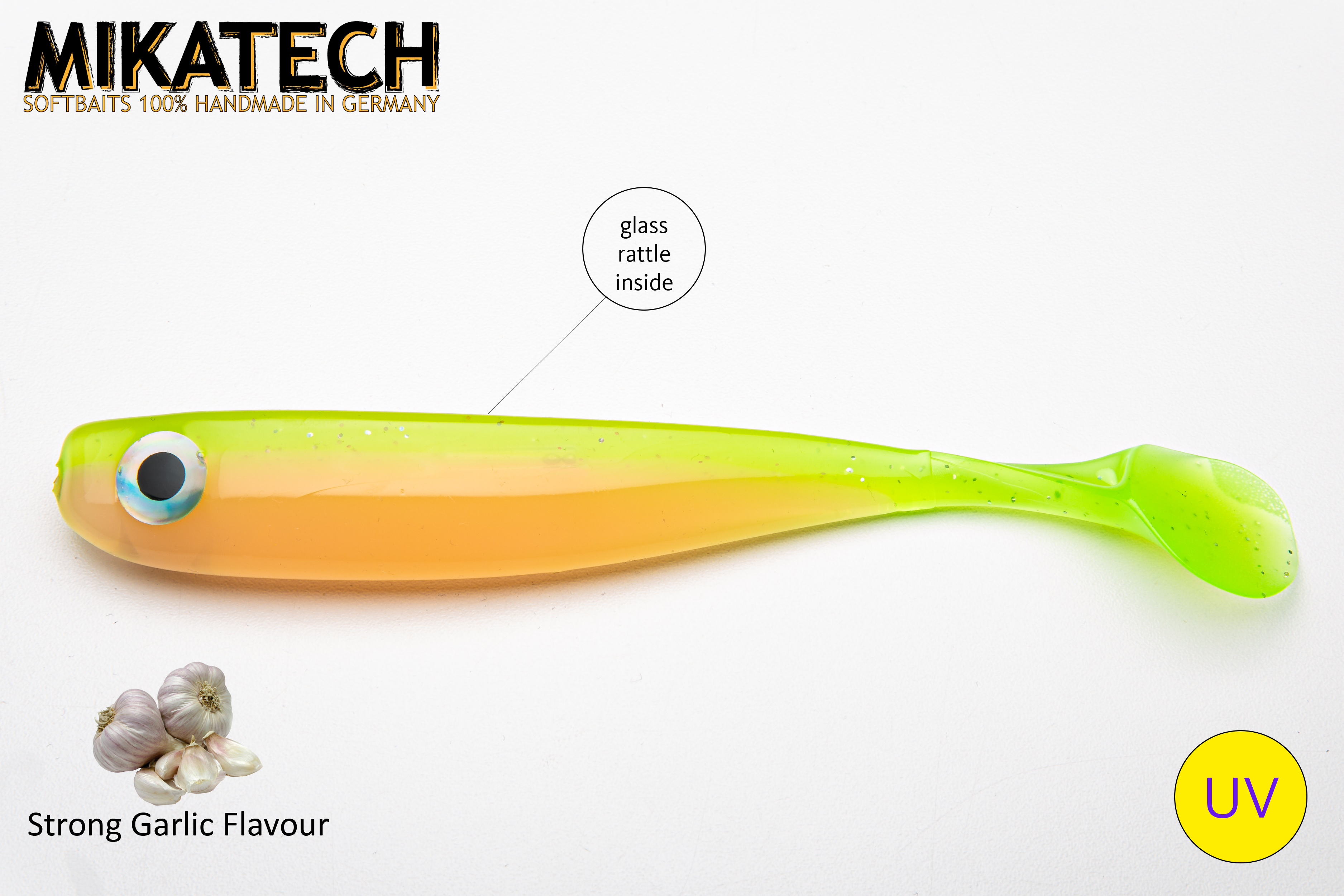 MIKATECH Real Shad 18 cm Electric Chicken UV