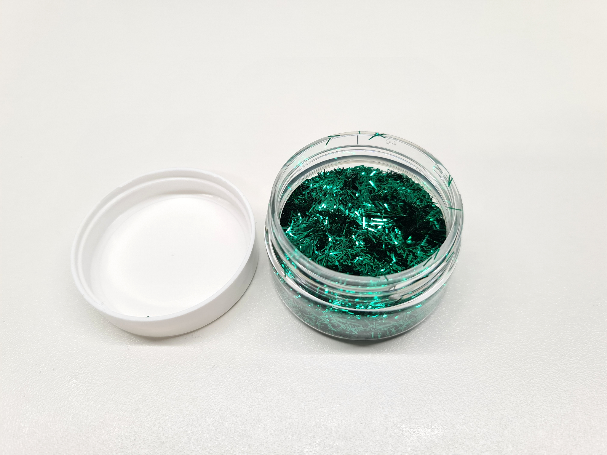 MIKATECH 0,2mm Streifen Glitter grün