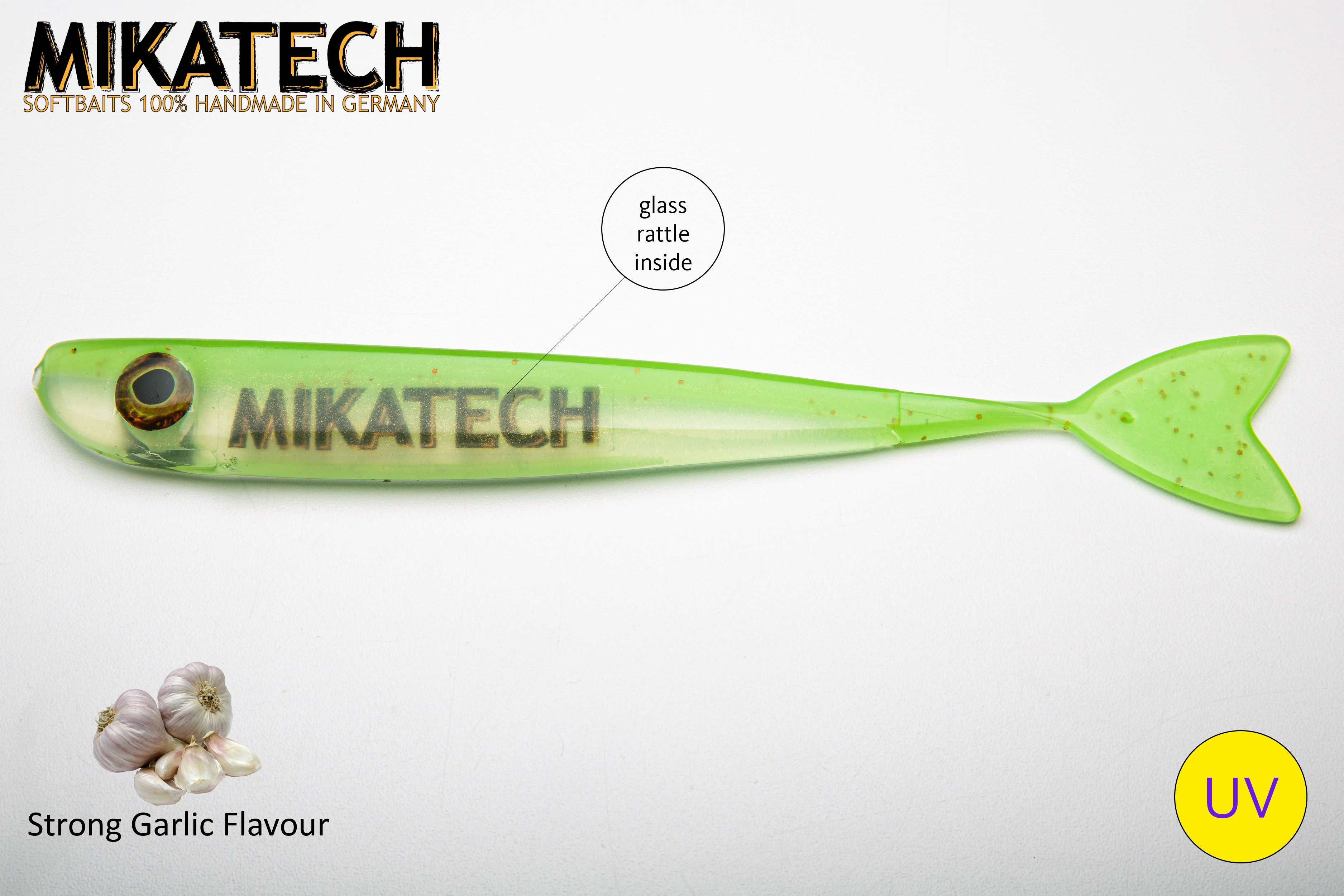 MIKATECH Real V-Shad 22 cm MIKATECH & Pepper UV limited