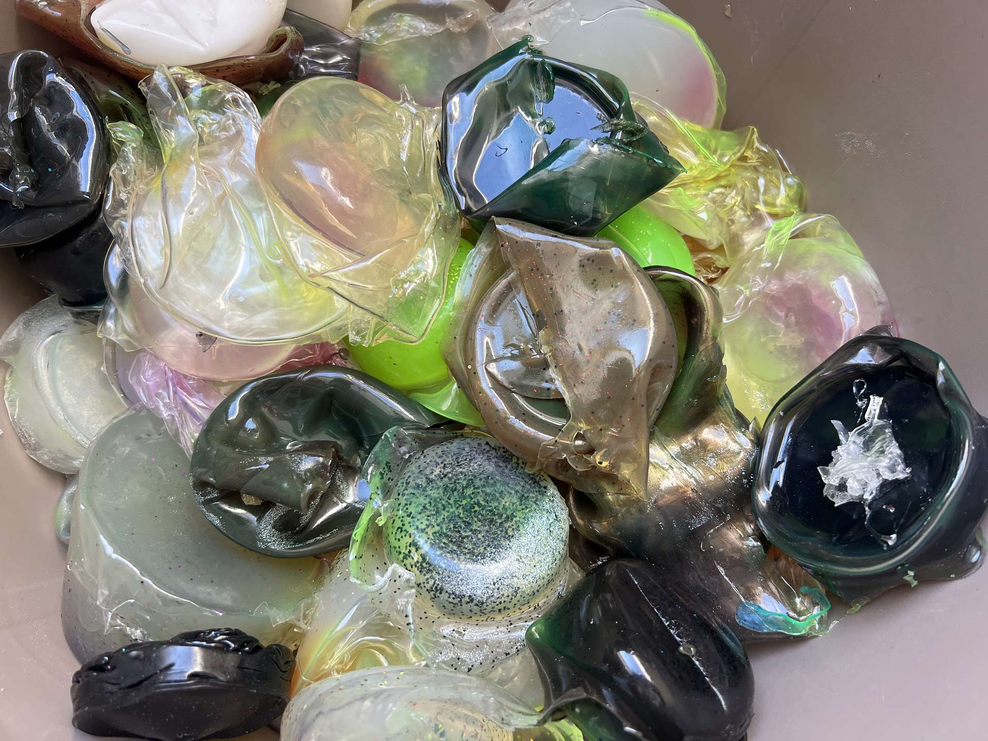 5KG SABOFLEX Weichplastik Plastisol Reste zum einschmelzen