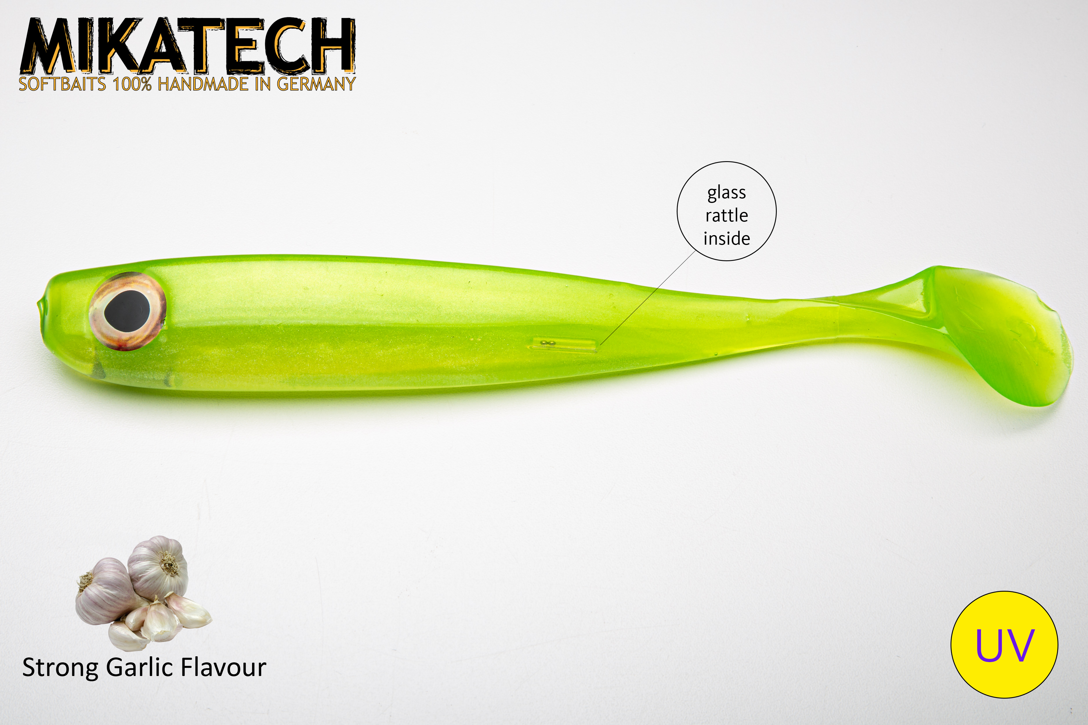 MIKATECH Real Shad 25 cm Silver CINIS UV limited
