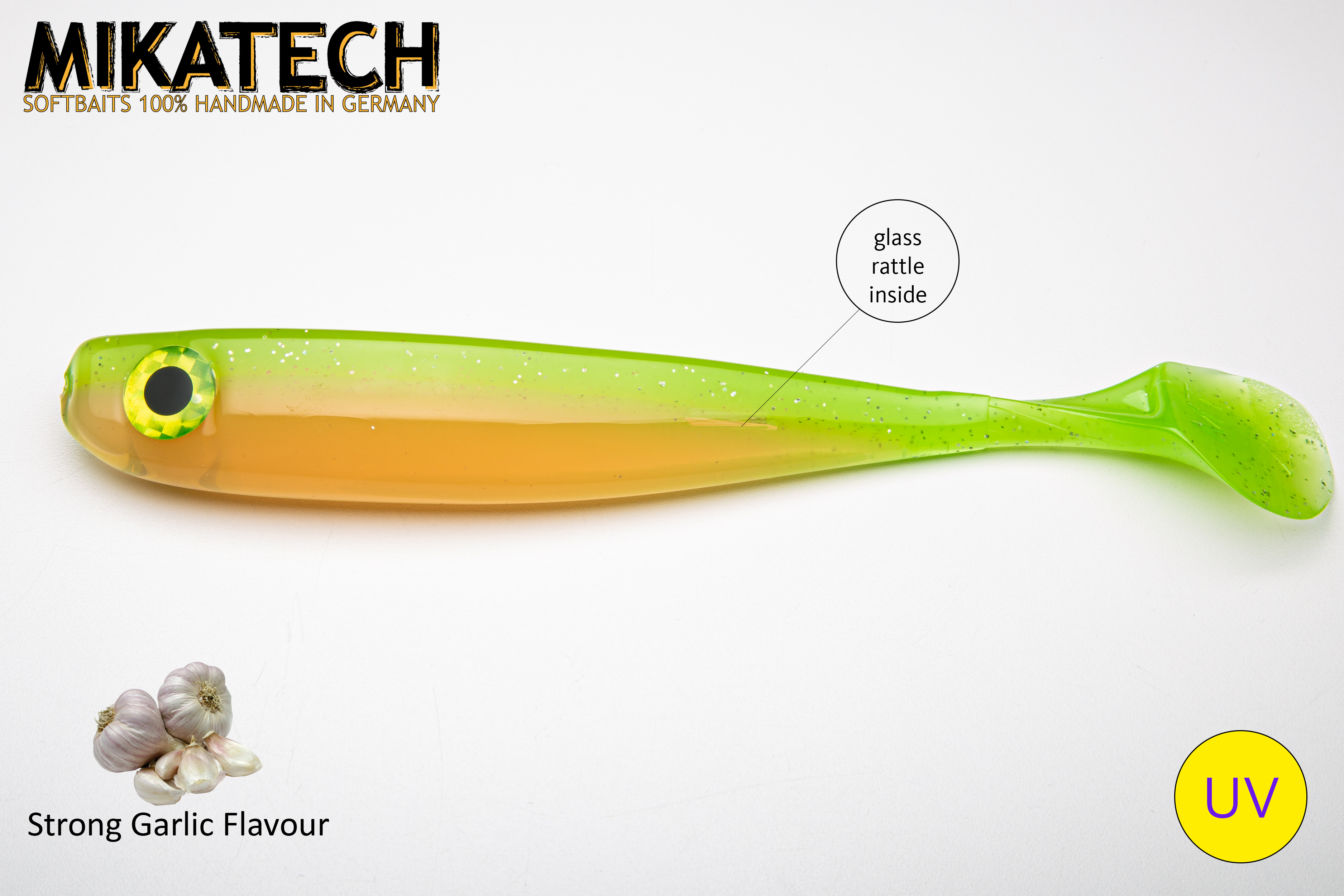 MIKATECH Real Shad 25 cm Electric Chicken UV