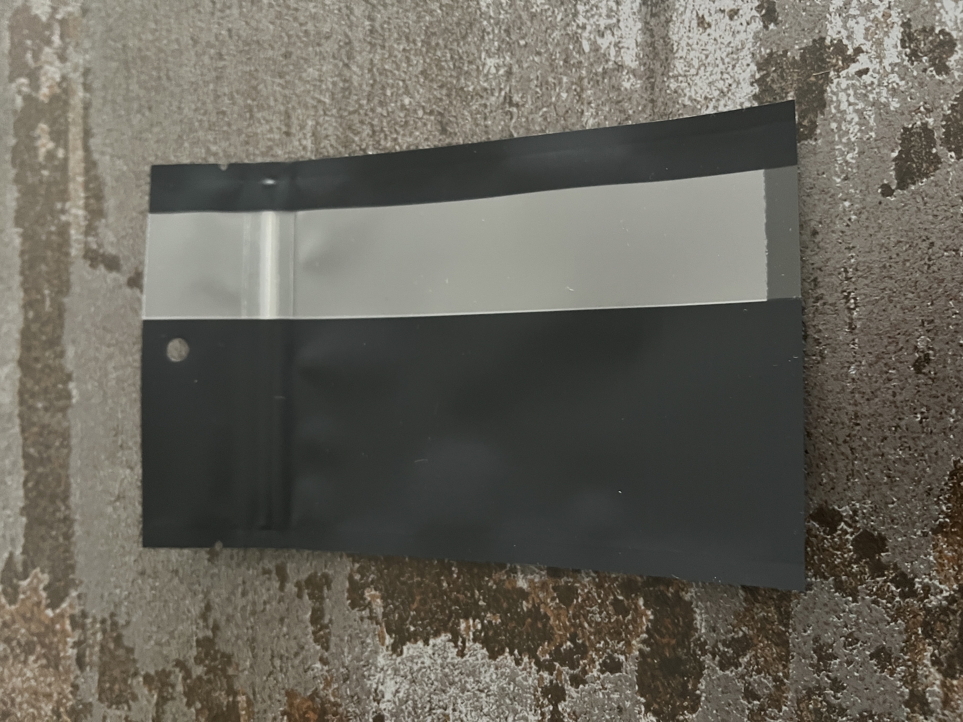 MIKATECH Druckverschlussbeutel Schwarz Matt 9x12cm 100 Stück mit Sichtfenster