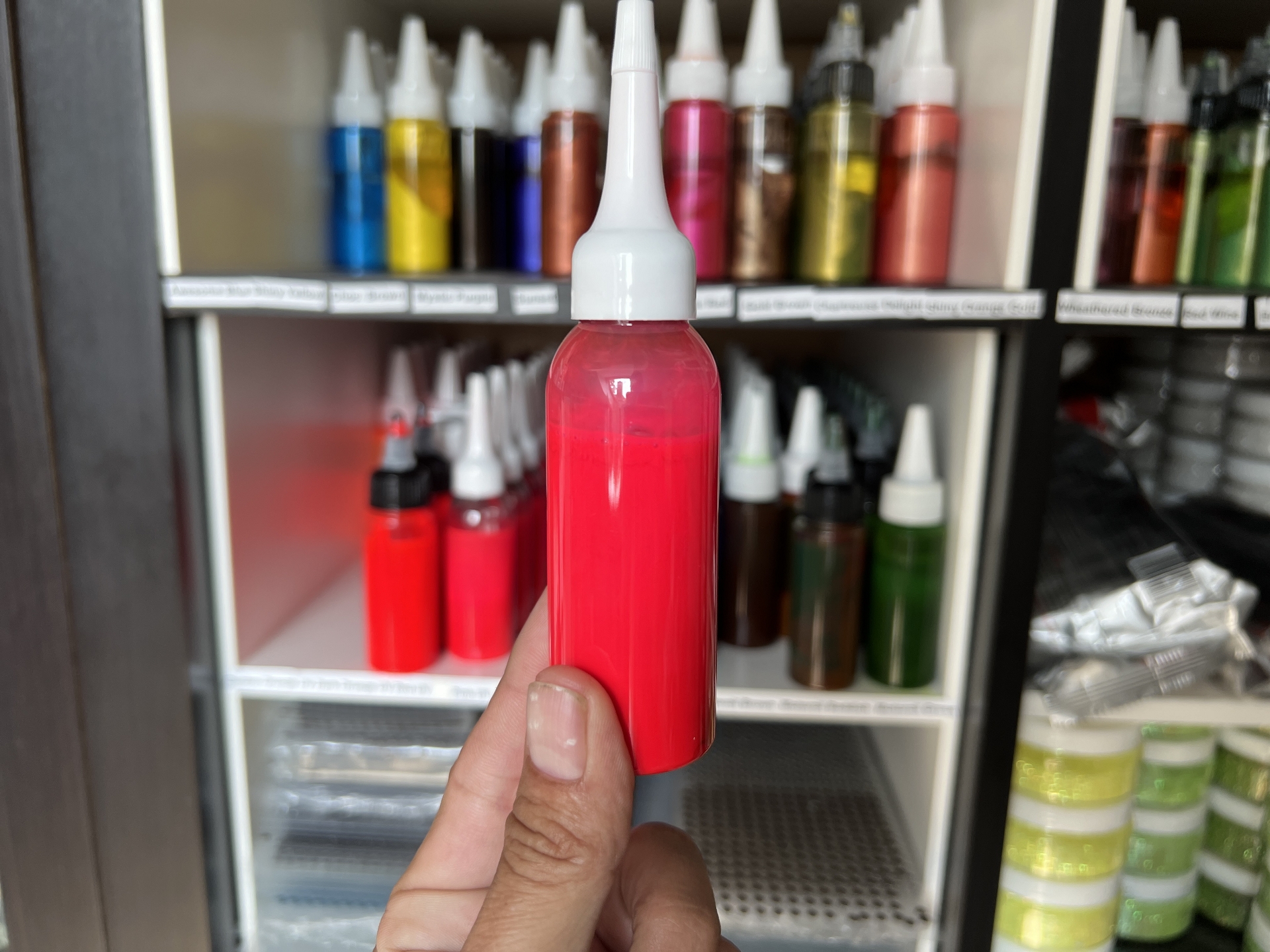SABOFLEX UV Fluo Pink Plastisolfarbe 50g