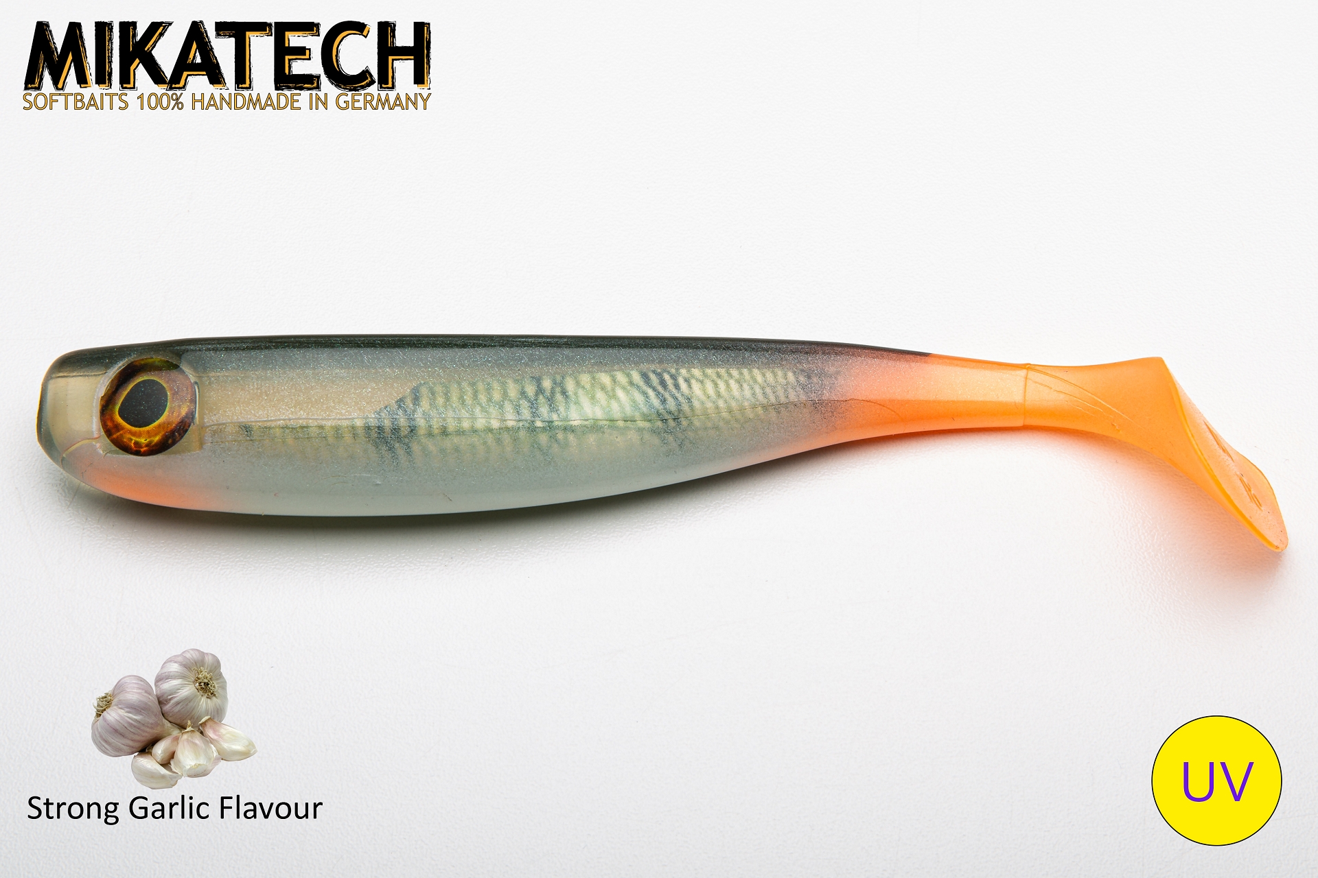 MIKATECH Real Shad 18 cm Barsch UV Folie